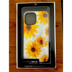 NWT iPhone 12 Pro BOLD Sunflower Case